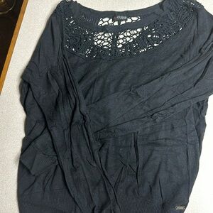 Crochet GUESS light weight sweater